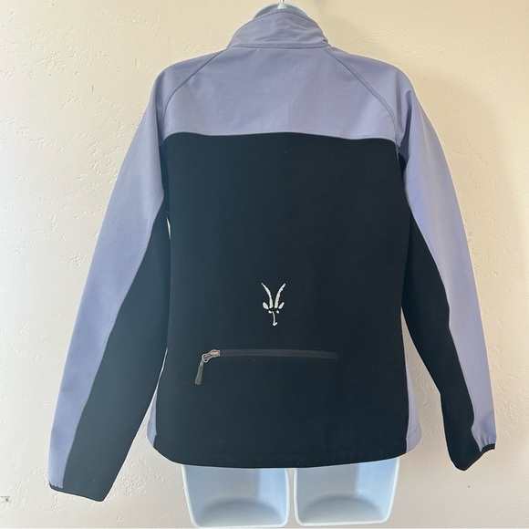 IBEX Merino Wool WindBlock Purple Jacket Size L - Picture 5 of 10